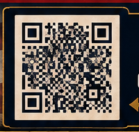 Donation and learn more QR code from THE F.C.R. PROJECT event flyer